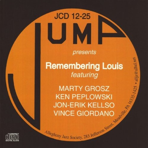 

CD диск Grosz, Peplowski / Kellso & Giordano: Remembering Louis