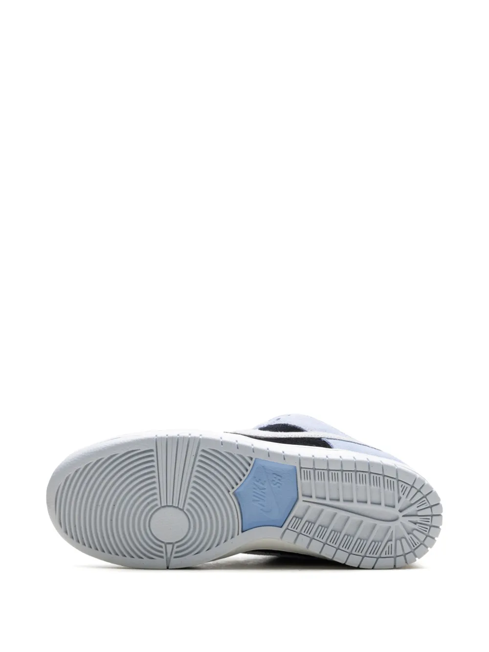 Кроссовки SB Dunk Low Aluminum Nike, синий — фото 4