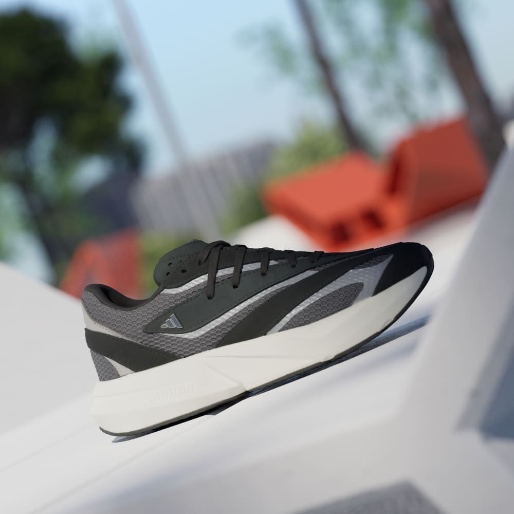 Кроссовки Adidas Lightblaze Shoes, цвет Core Black/Silver Metallic/Grey Six — фото 2