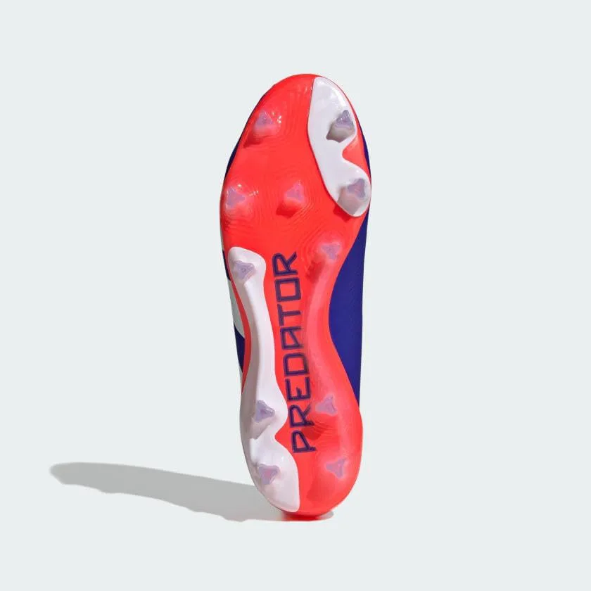 Футбольные бутсы Adidas Predator Elite для мужчин, синий/белый/красный — фото 3