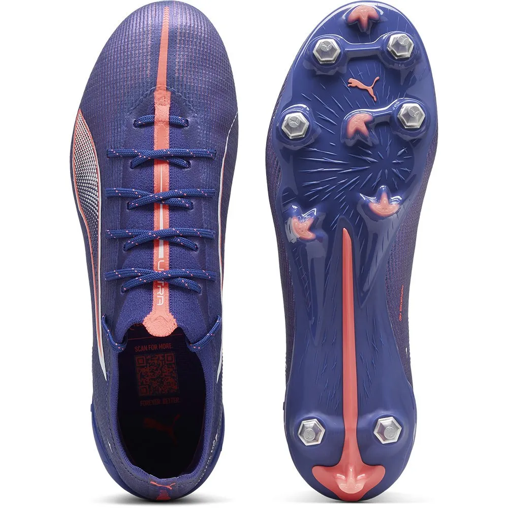Футбольные бутсы Puma Ultra 5 Ultimate MXSG, синий — фото 2