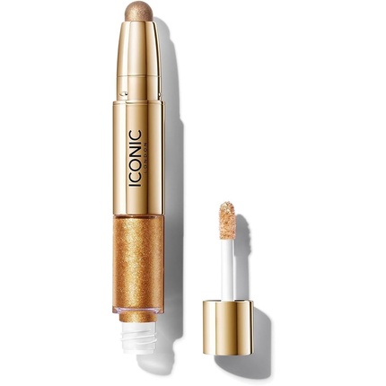 

Двусторонние тени для век Iconic Glaze Crayon с блестками Iconic London