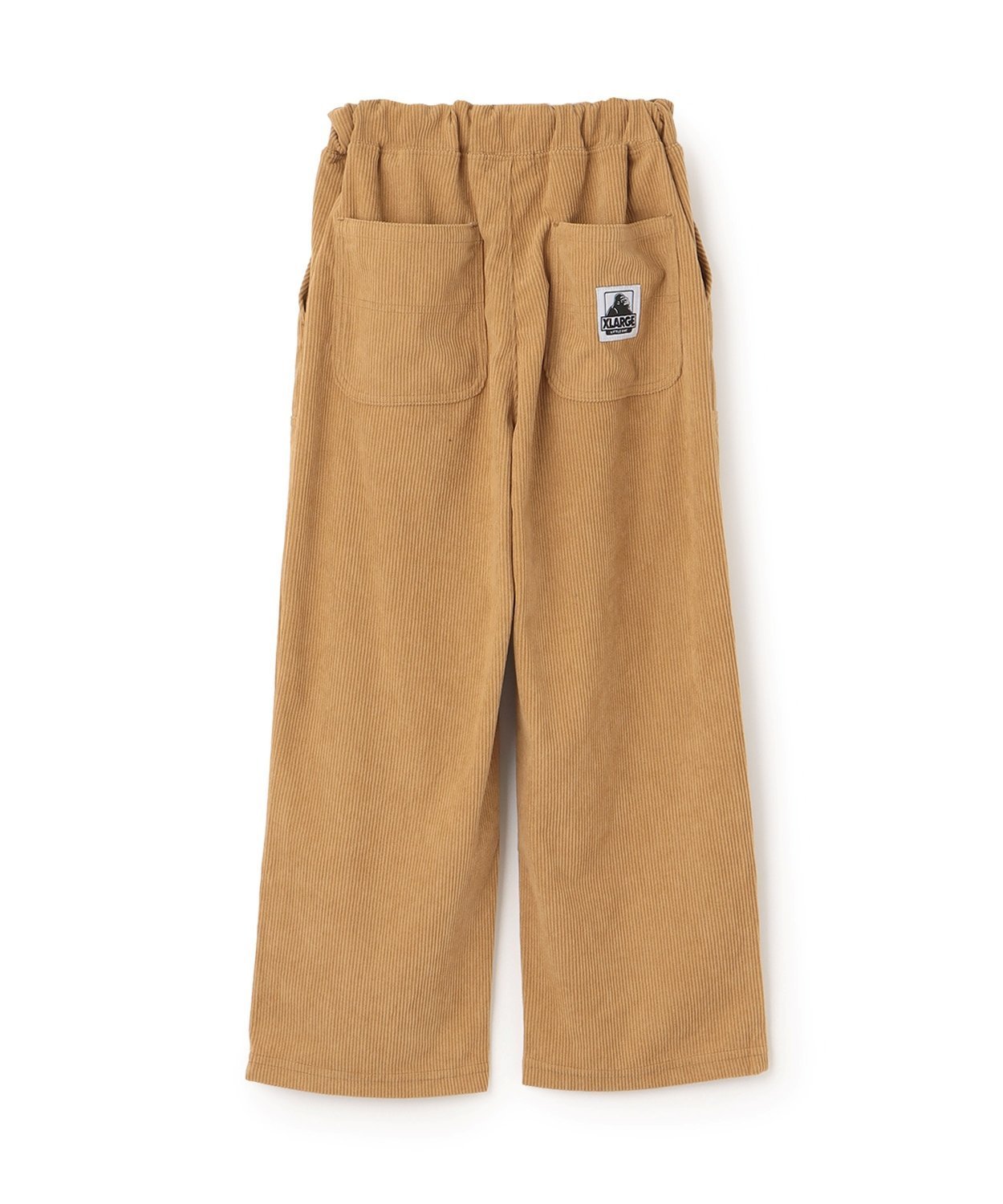Вельветовые брюки-карго с логотипом XLARGE KIDS, Beige — фото 2