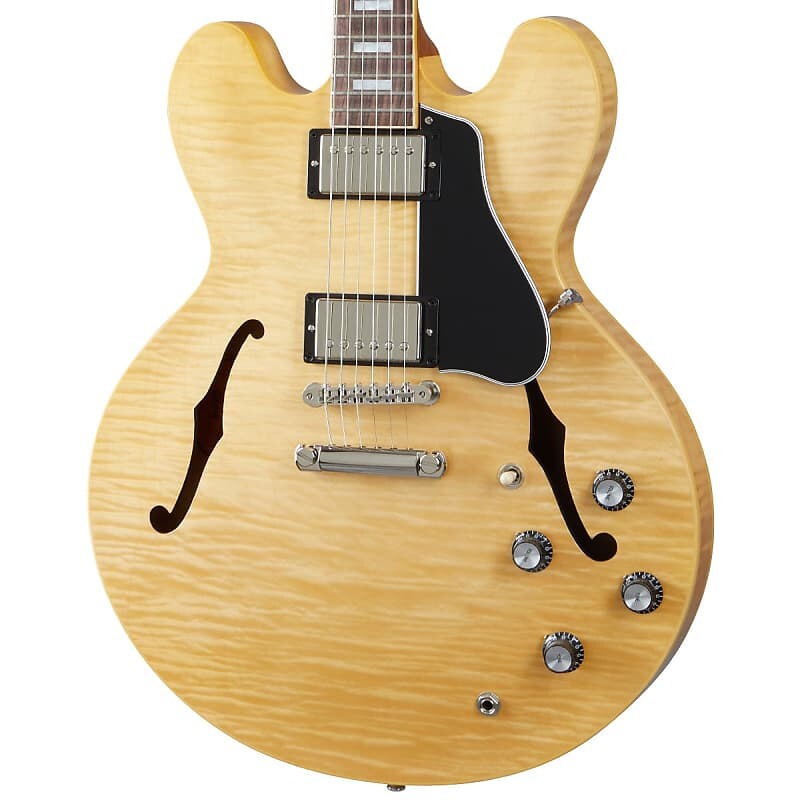 

Электрогитара Gibson ES-335 Figured Semi Hollow Electric Guitar - Antique Natural