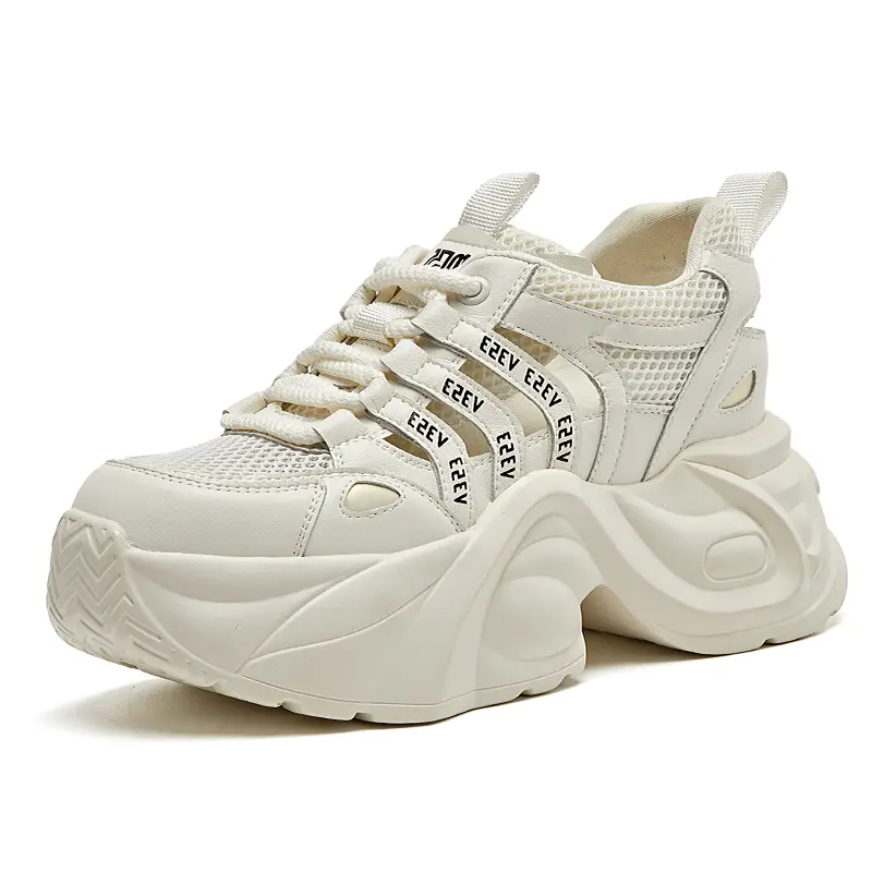 

Кроссовки NRDROFFICIAL Chunky Sneakers Women's Low-Top, белый