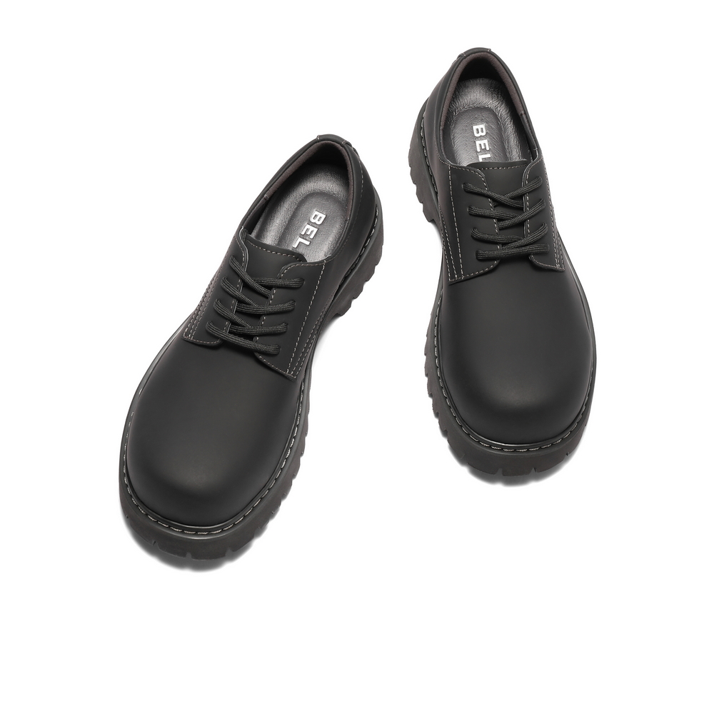 BELLE Мужские повседневные кроссовки Low Top черные, цвет Black — фото 3