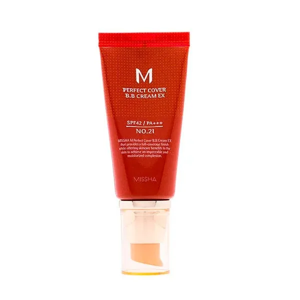 Крем для лица Missha — С полным покрытием Perfect Cover B.B Cream Ex, NO
