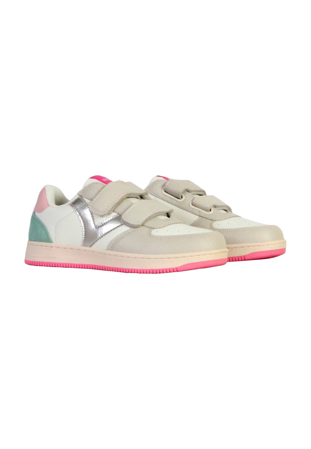 Кроссовки BASKET BASSE À SCRATCH Victoria Shoes, розовый — фото 2