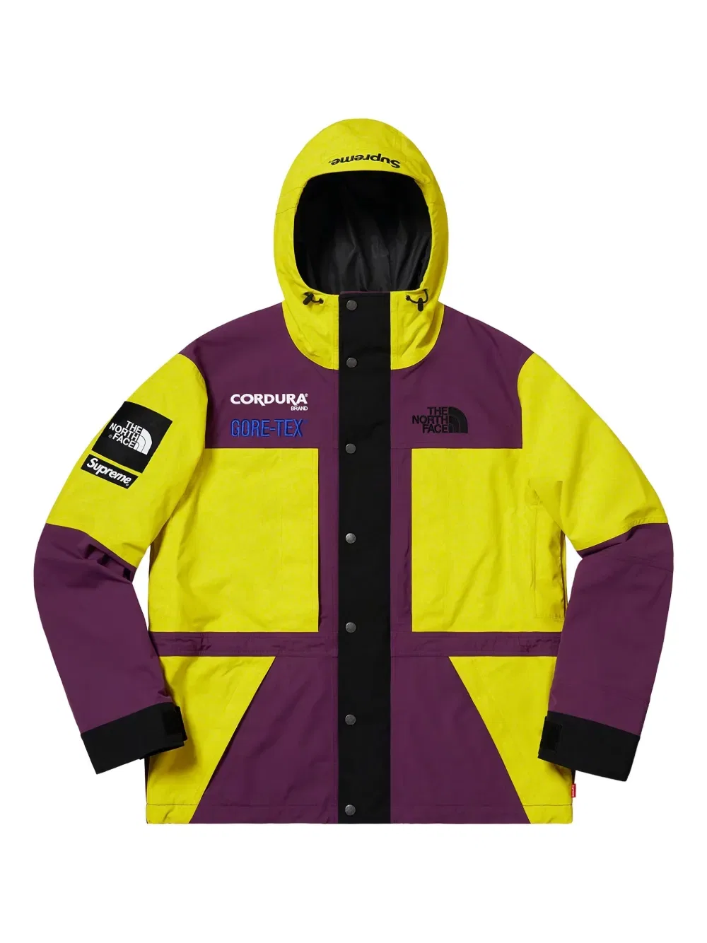 Куртка с отстегивающимся капюшоном The North Face Expedition Supreme, желтый