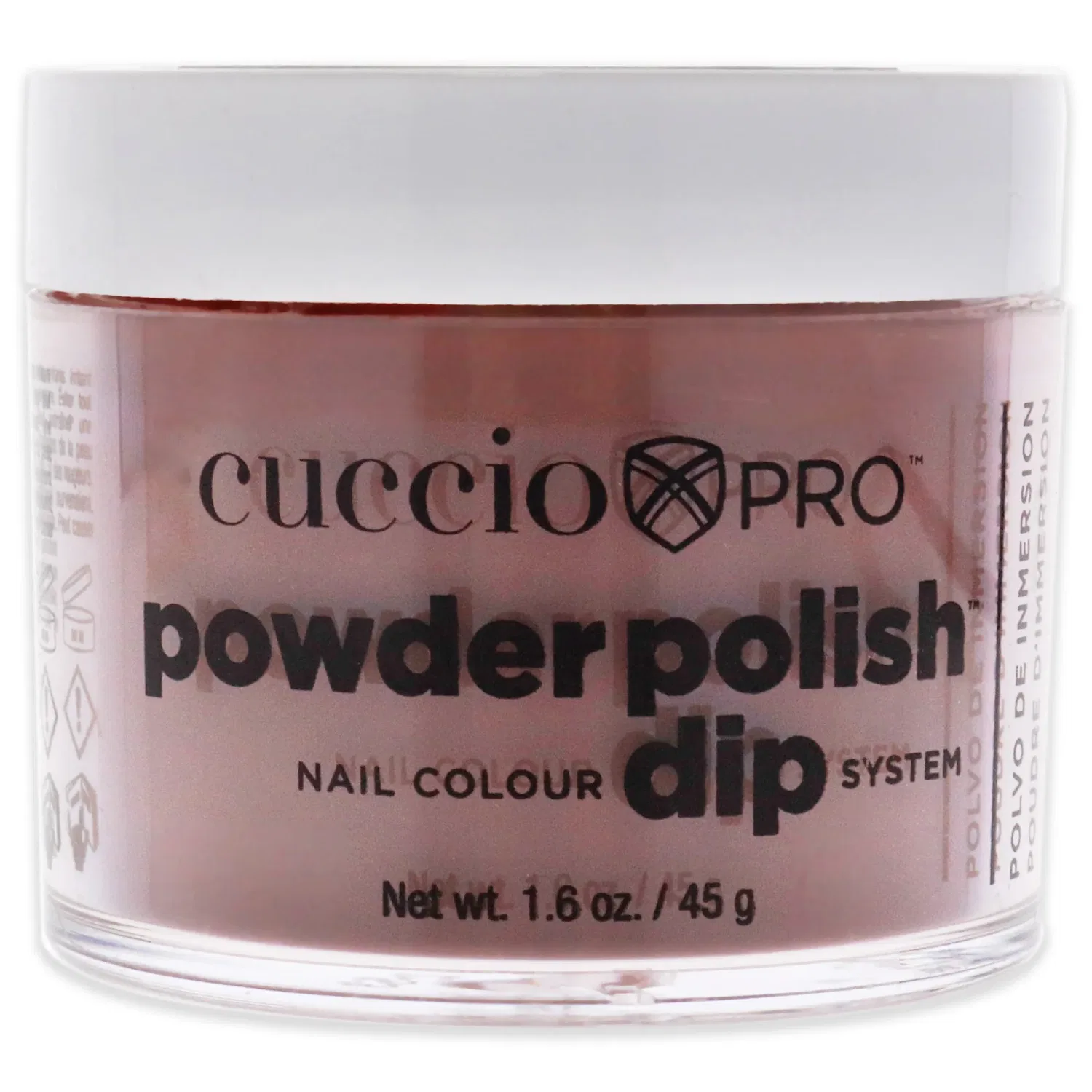 Система для наращивания ногтей Pro Powder Polish Nail Colour Dip System - Smore Please от Cuccio Colour для женщин - 1,6 унции (47 г) пудры для ногтей, коричневый