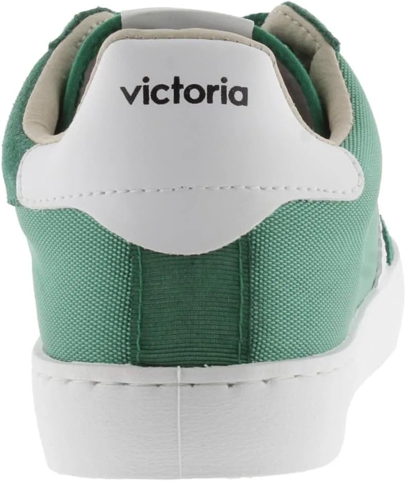 Велосипедные кроссовки Victoria Low-Top Unisex Berlin Ciclista из нейлона с контрастными деталями и подходящей отделкой из натуральной кожи, артикул 1126193, для взрослых, Green — фото 3