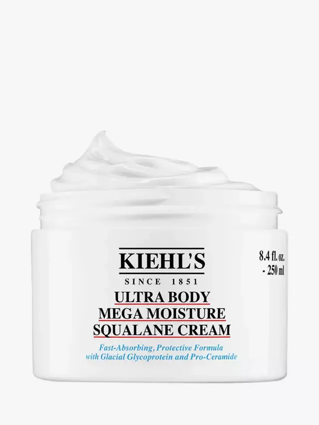 Ультраувлажняющий крем для тела с скваланом Ultra Body Mega Moisture, 250 мл Kiehl's