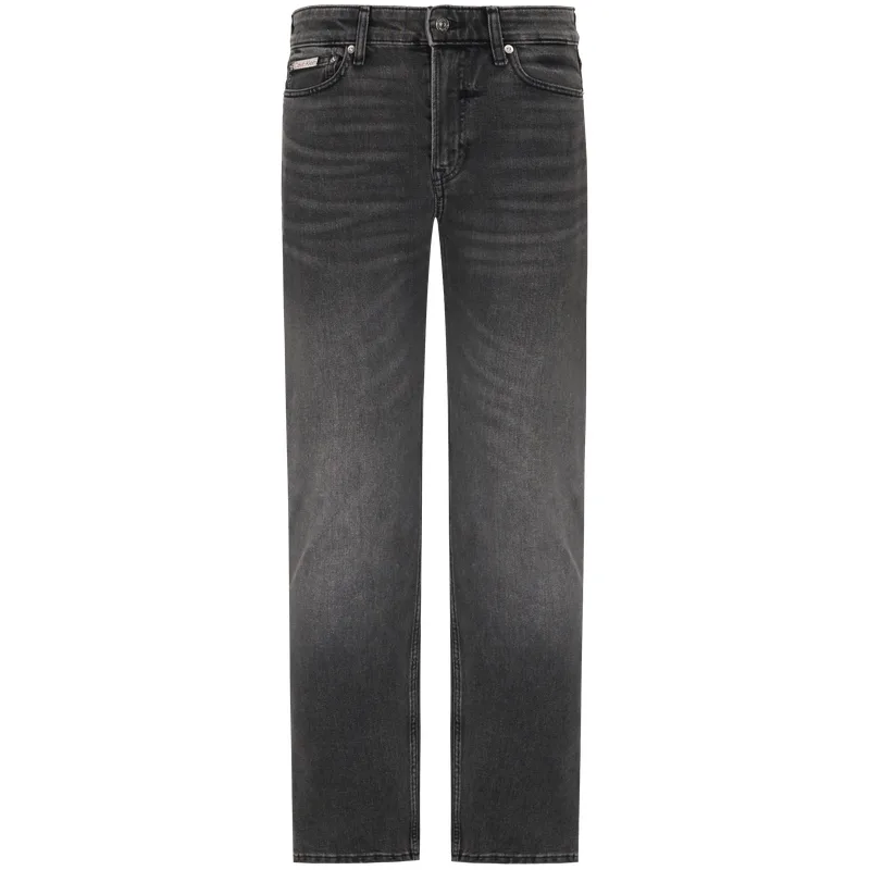 Calvin Klein Джинсы мужские NNK Denim черно-серые умеренно зауженные