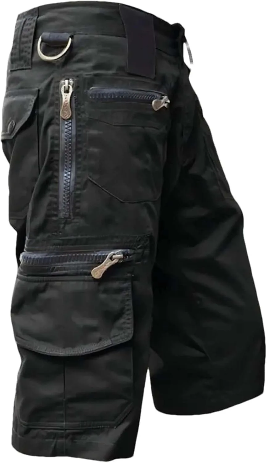 

Шорты мужские Hndudnff cargo с карманами и регулируемой талией