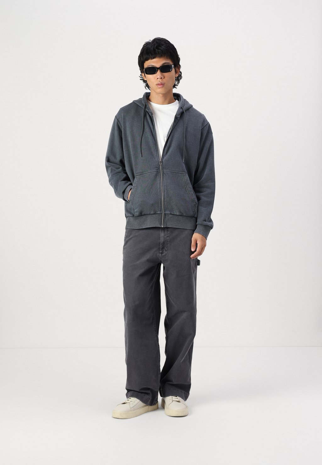 

Толстовка на молнии JORRAVEN OVERSIZED HOOD UNISEX Jack & Jones, черный