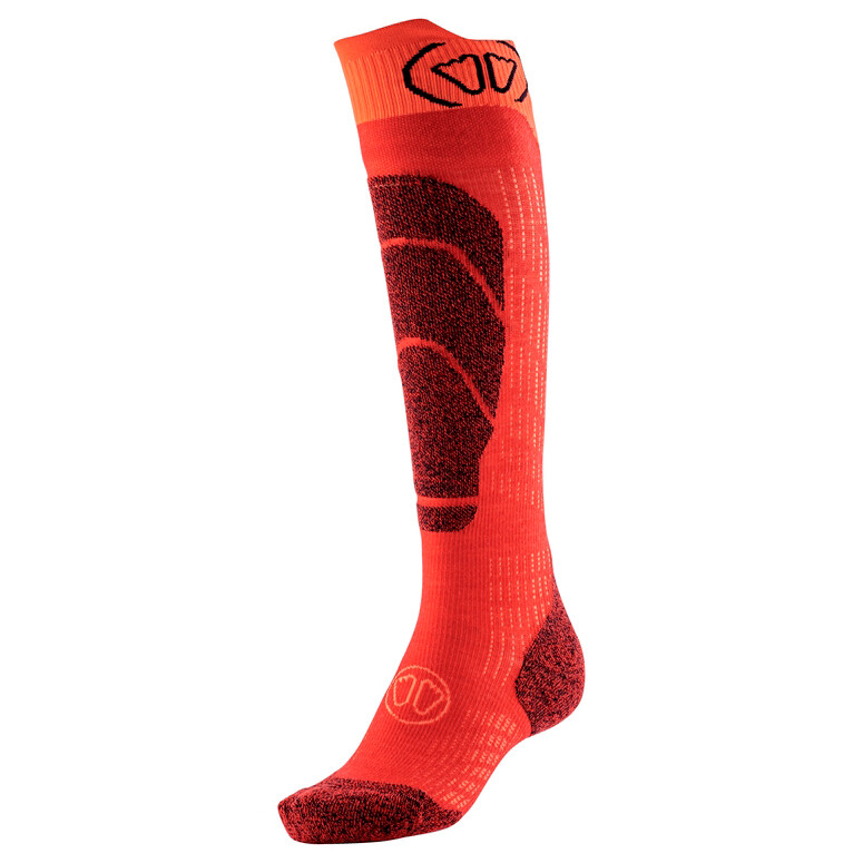 

Лыжные носки Sidas Ski Merino Socks, цвет Red/Orange