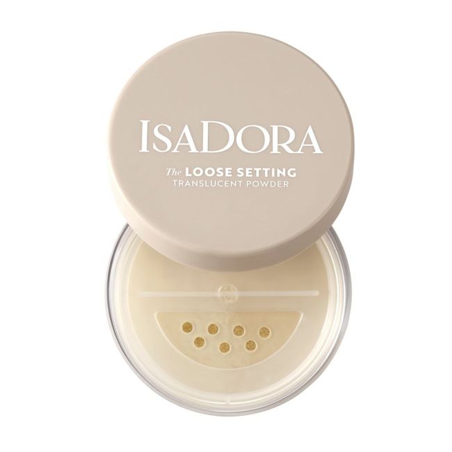

Рассыпчатая полупрозрачная пудра с легким эффектом фиксации Isadora, 9 гр