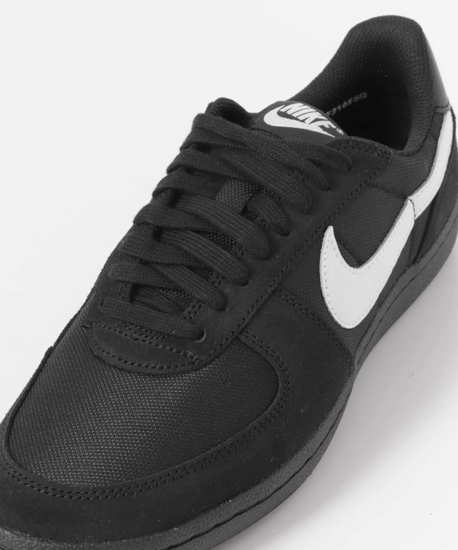 Мужские кроссовки из натуральной кожи Nike Field General чёрные — фото 3