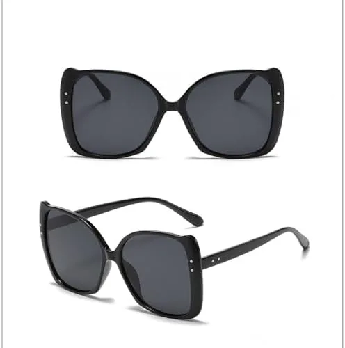 

Винтажные солнцезащитные очки большого размера для женщин, градиентные, с защитой от УФ-излучения UV400, большие белые солнцезащитные очки MTZJH, C5 Leopard-brown