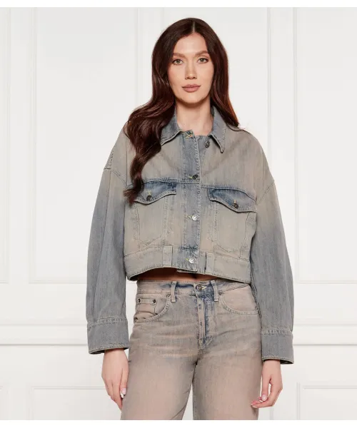 

Джинсовая куртка Oversize fit Dondup - Made In Italy, синий