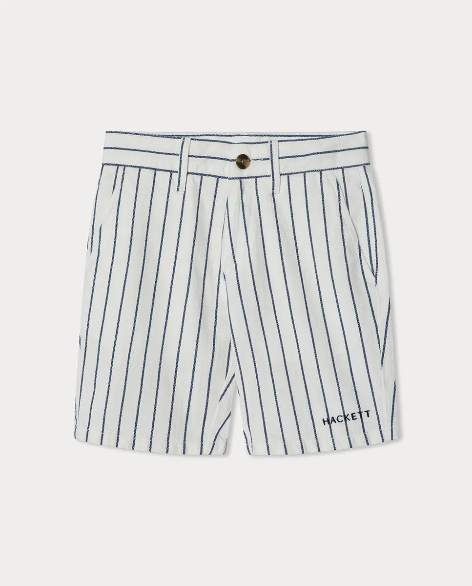

Детские шорты-чинос Wide Stripe Hackett, белый