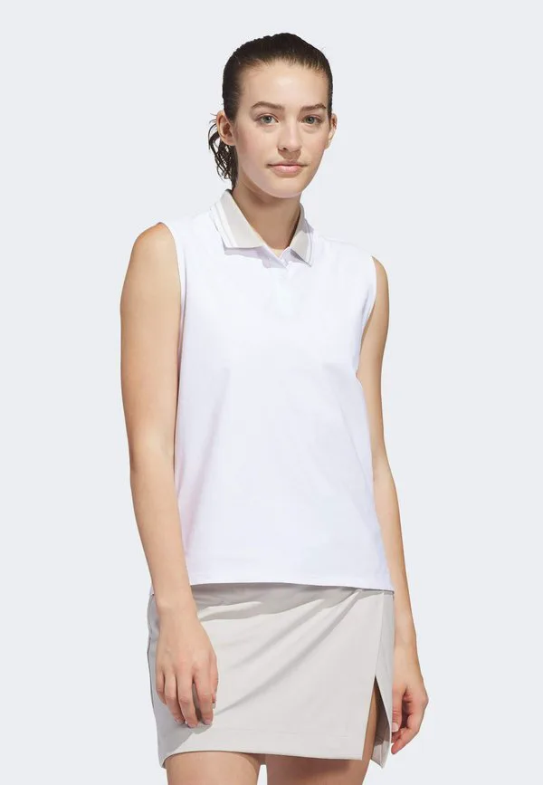 Поло beyond twist Adidas Golf, White/Wonalu