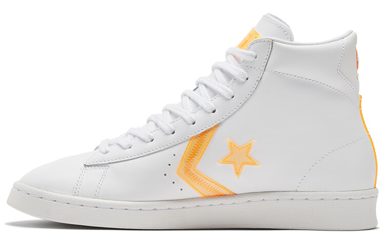 

Кроссовки Converse Pro Leather Hi Hi-Vis White Flash Orange