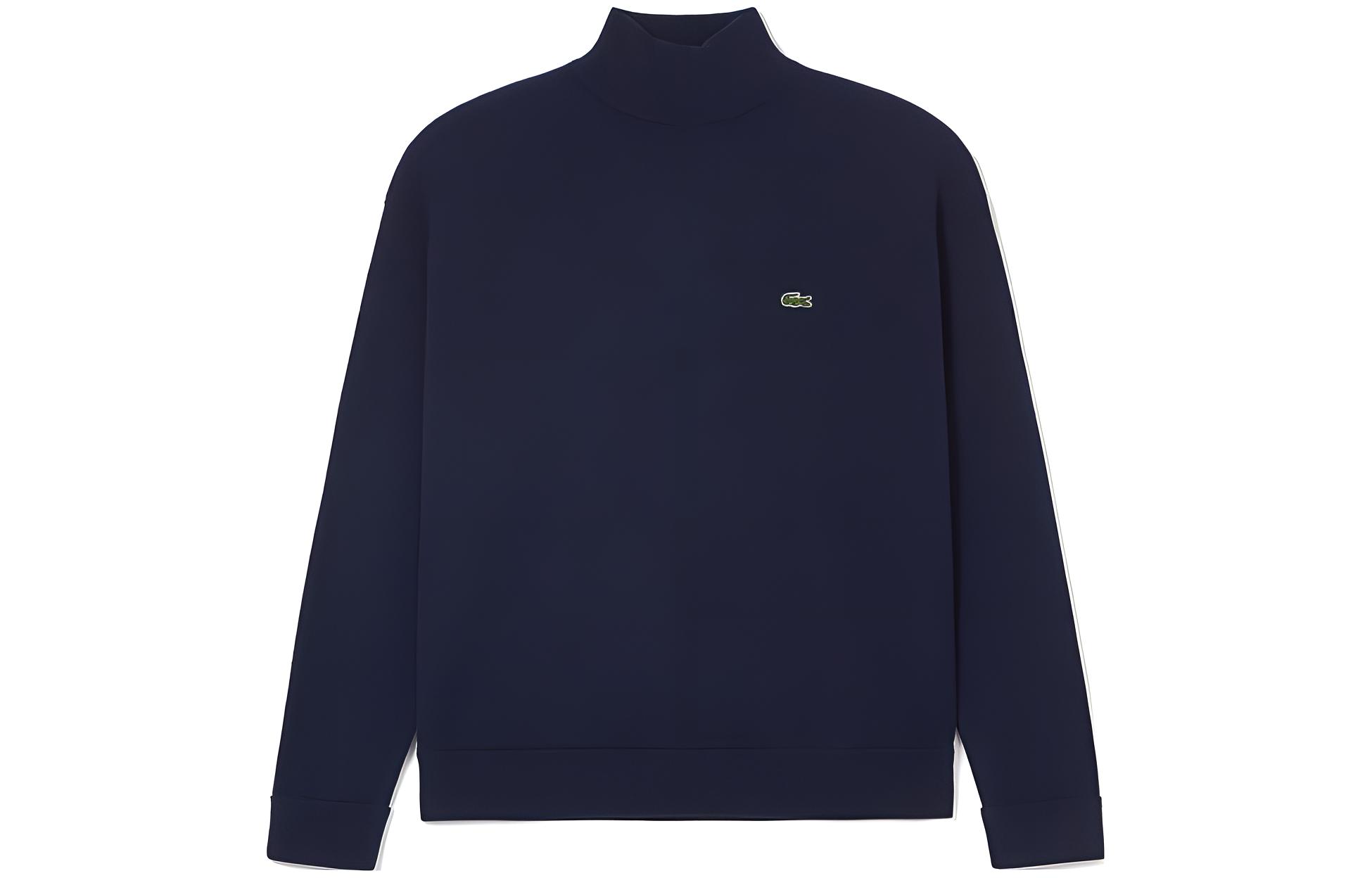 Свитер женский LACOSTE ady, воротник стойка, светло-розовый — фото 3