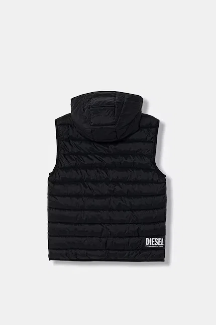 Жилет детский стеганый JTEMPLY JACKET Diesel, черный — фото 2