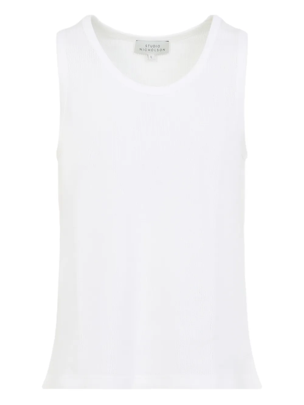 

Рифленая футболка Studio Nicholson, белый