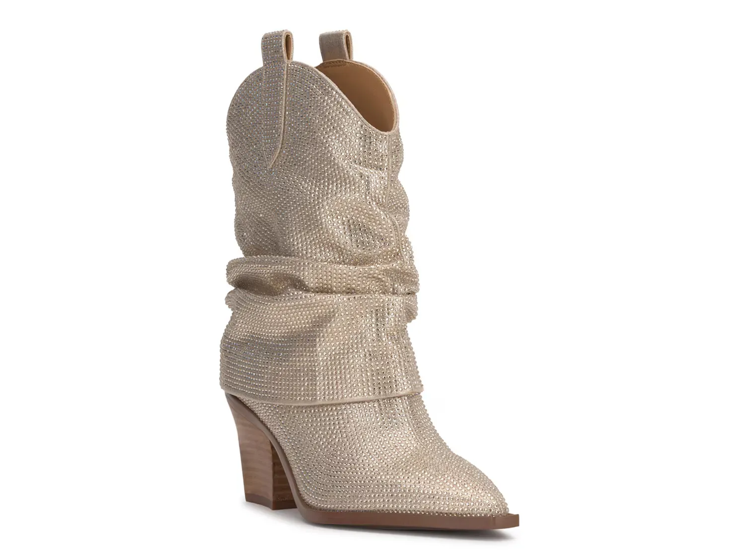 

Ботильоны Gemorra Western Bootie Jessica Simpson, золотой/металлик