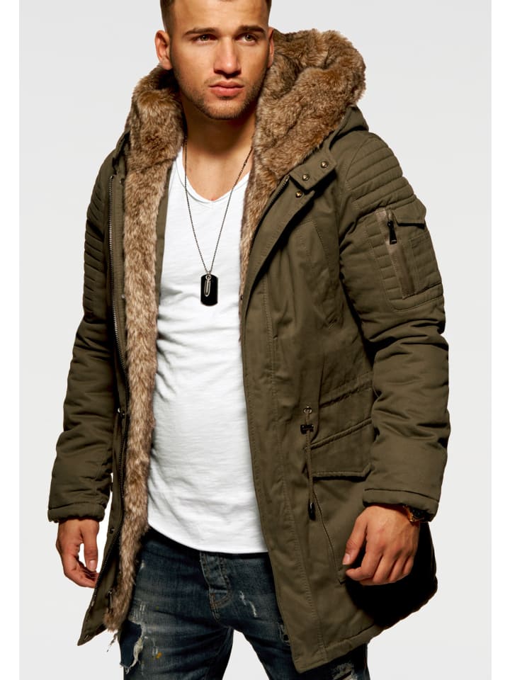 

Парка behype Parka - BHPAU, хаки