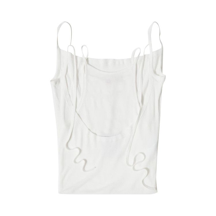 

Топ Eckhaus Latta Flip Tank, Chalk