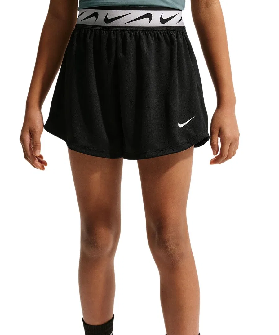 Беговые шорты Dash Dri-FIT для девочек 7-16 лет Nike, черный — фото 3