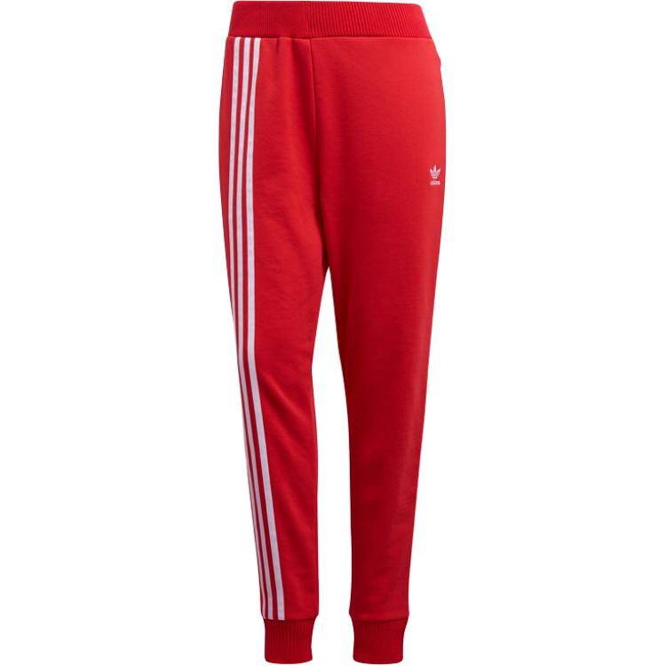 Укороченные брюки Повседневные брюки Женские Красный Adidas Originals — фото 2