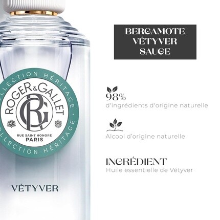Парфюмерная вода Roger & Gallet Vétyver Benefiting, 100 мл — фото 3
