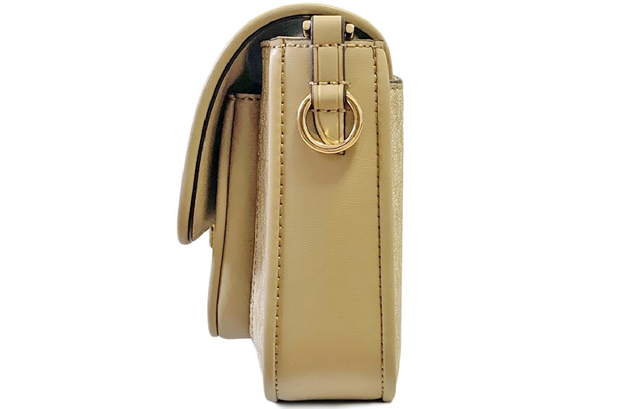 

MICHAEL KORS Кожаная сумка кроссбоди Bradshaw, женская сумка через плечо Camel