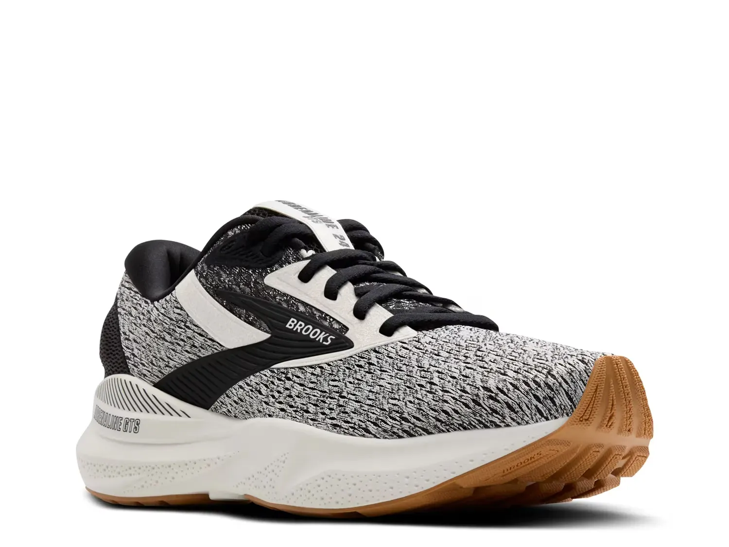 

Кроссовки для бега Adrenaline GTS 24 - мужские Brooks, White/Black Speckled