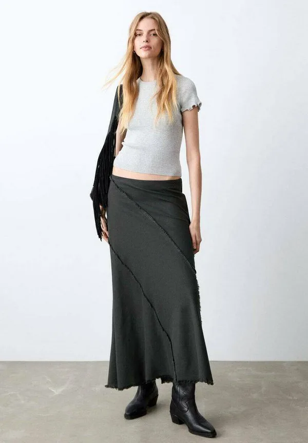 Подростковая макси-юбка Mango Kids, Anthracite
