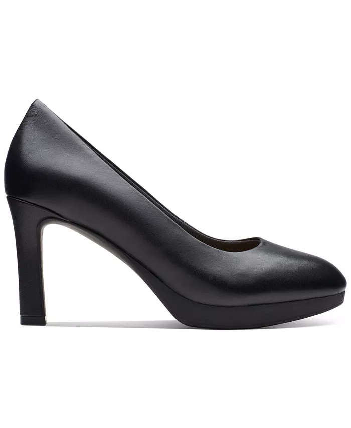 Женские туфли Ambyr 2 Braley на высоком каблуке с платформой Clarks, черный — фото 2