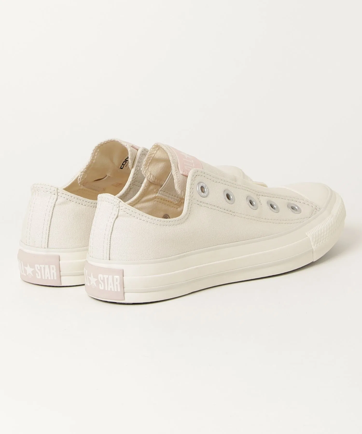 Мужские кеды слипоны Converse All Star Slip FE OX белые — фото 3