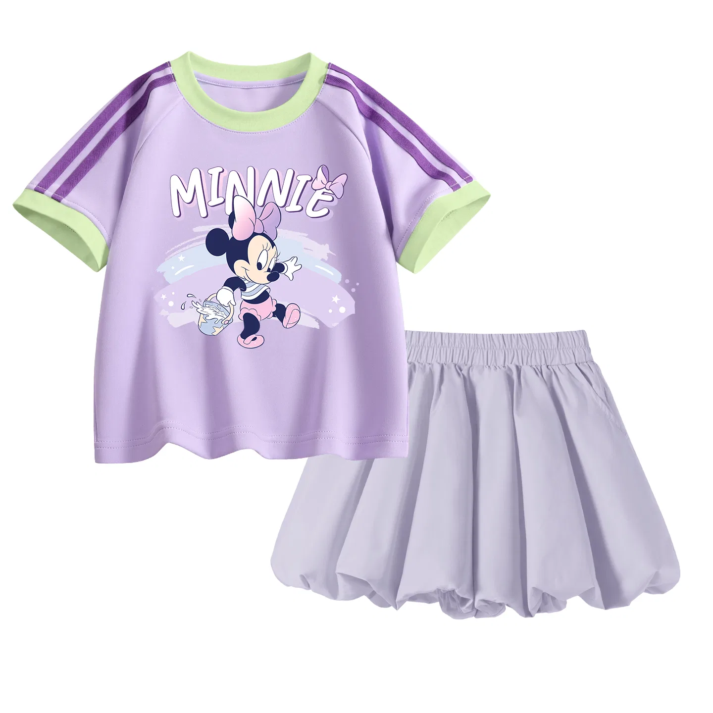 Спортивный костюм для детей Disney Casual Sportswear 2 Pack, светло-медовый и ледниково-голубой — фото 3
