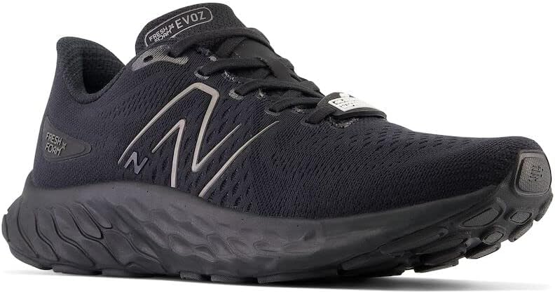 Мужские кроссовки New Balance Fresh Foam X Evoz V3 с противоскользящим покрытием, черный — фото 4