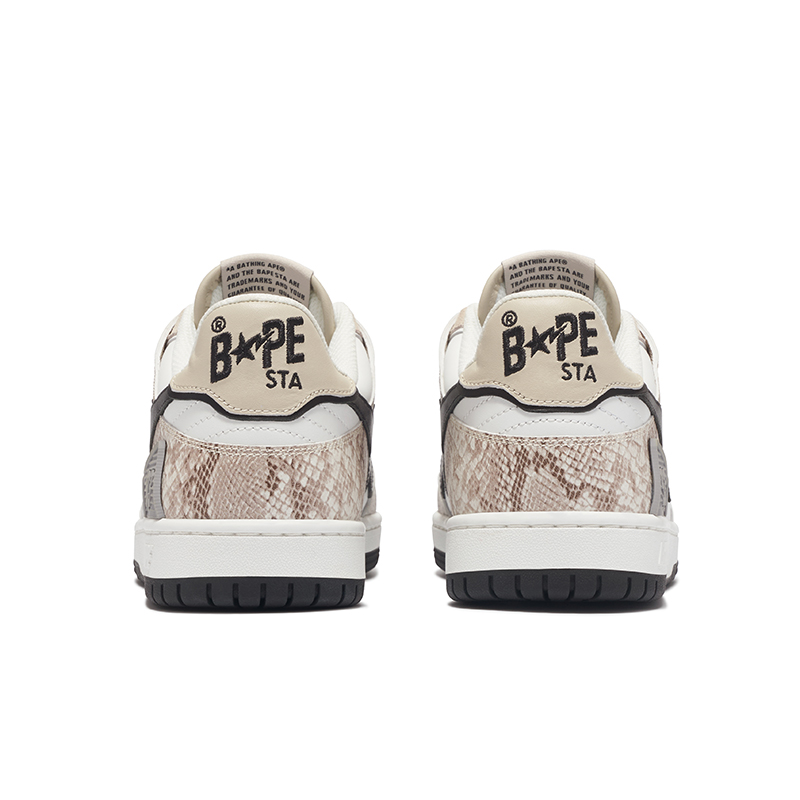 Кроссовки для скейтбординга SK8 STA Low Top Men's A BATHING APE, коричневый BGZ — фото 2