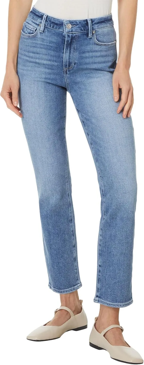 

PAIGE Women's White Noise Grand Hem Jeans