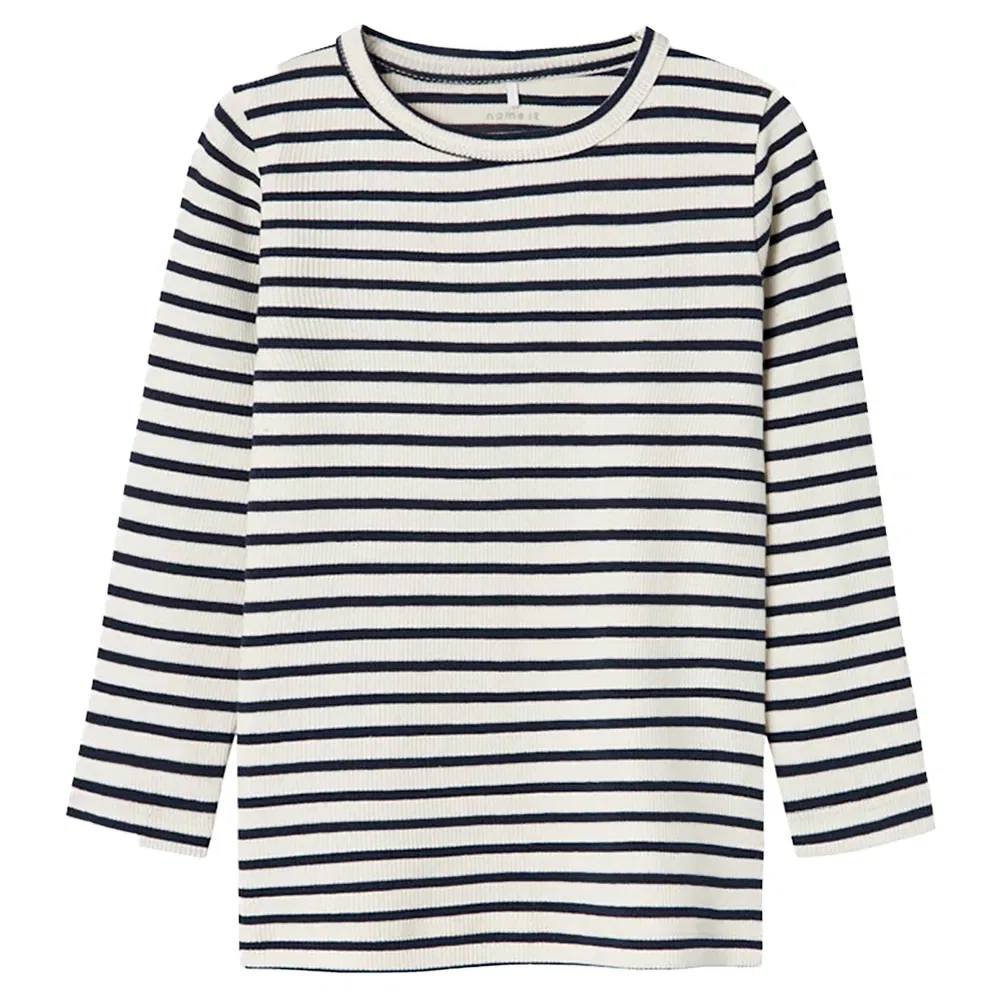 Футболка с длинным рукавом Bani Xsl Name It, белый — фото 2