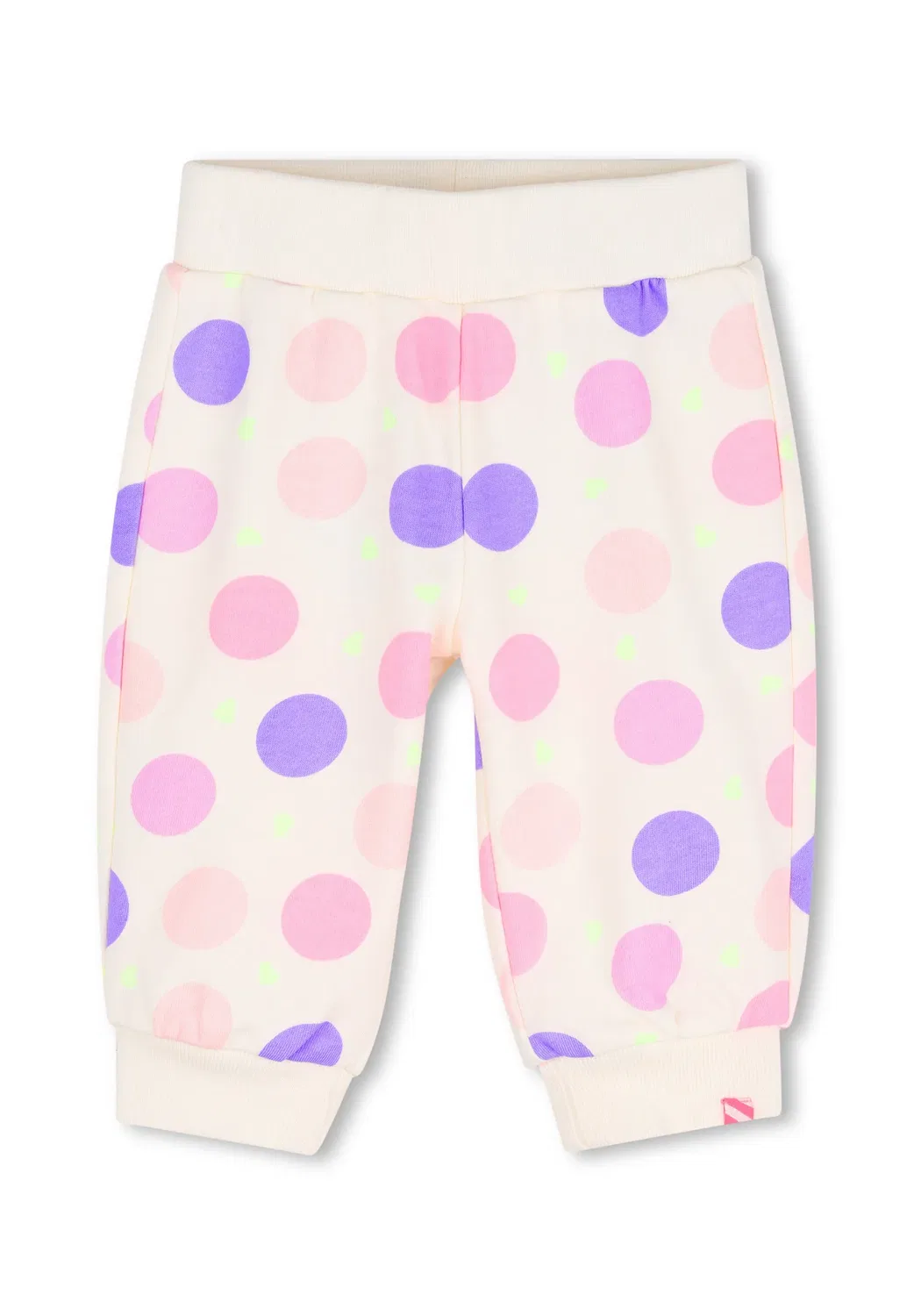 Pantalon à pois - спортивные штаны Billieblush, Rice