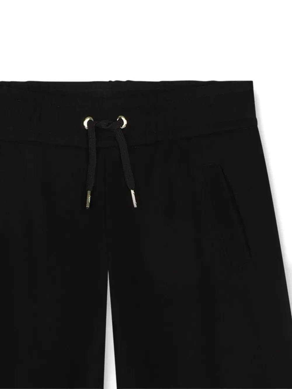 Спортивные брюки широкого кроя с кулиской Chloe Kids, черный — фото 3