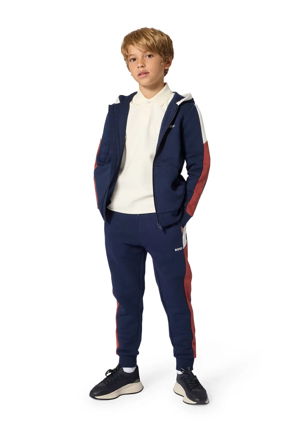 Polo manches Courtes - рубашка поло Boss Kidswear, Ivory