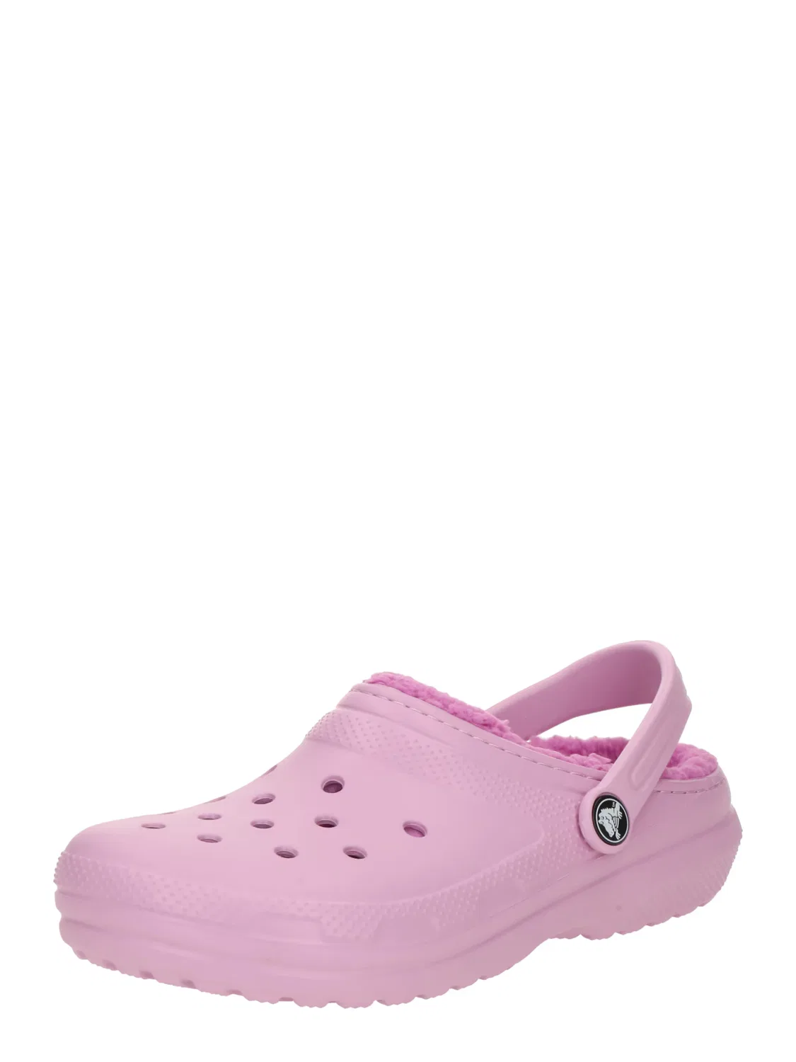 Классические сандалии Crocs Flats в сливовом цвете